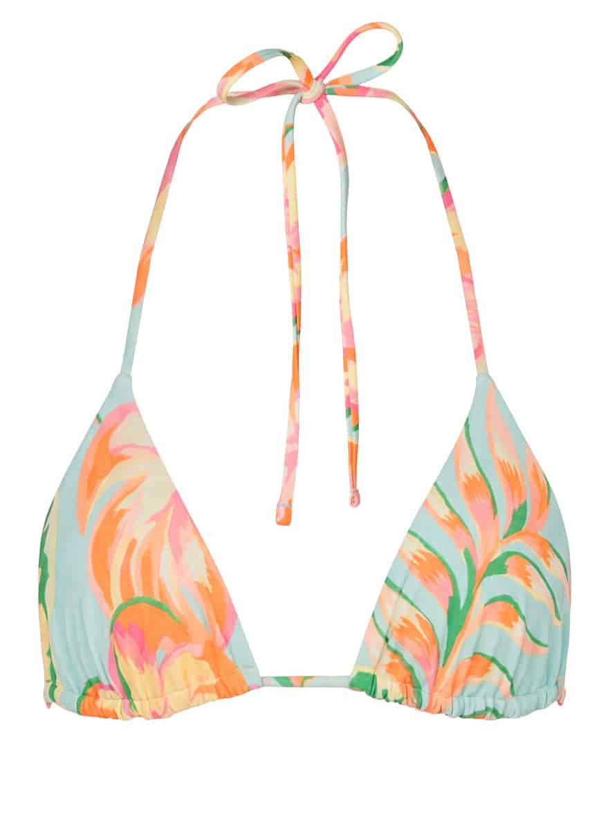 Maaji Fiesta Bloom Balmy Sliding Triangle Bikini Top - miniatura 6