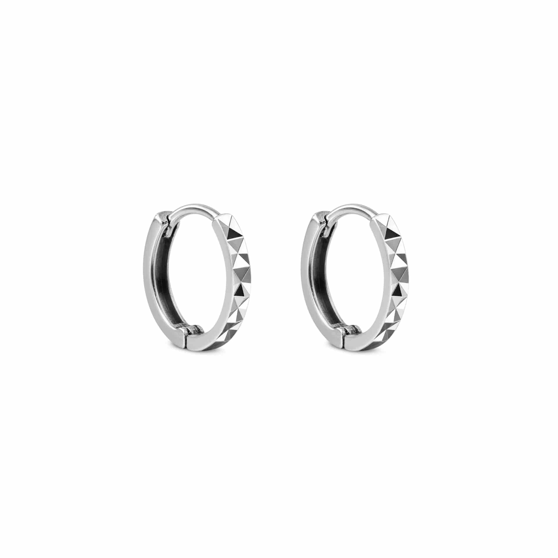 P6 | ARETES CON TEXTURA EN PLATA 925 - miniatura 1