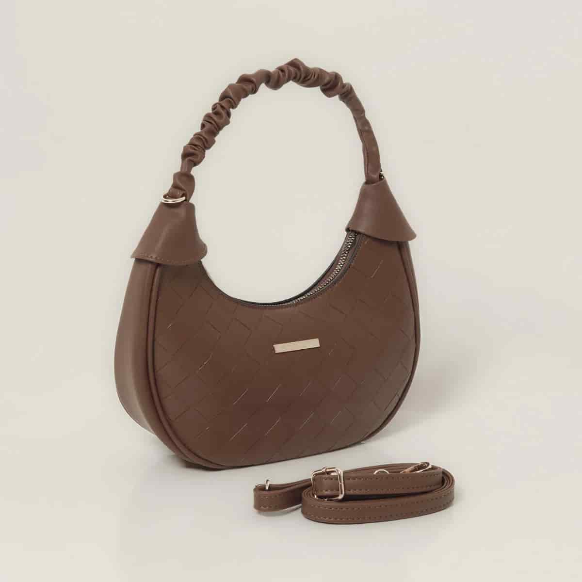 Bolso de hombro con textura - miniatura 6
