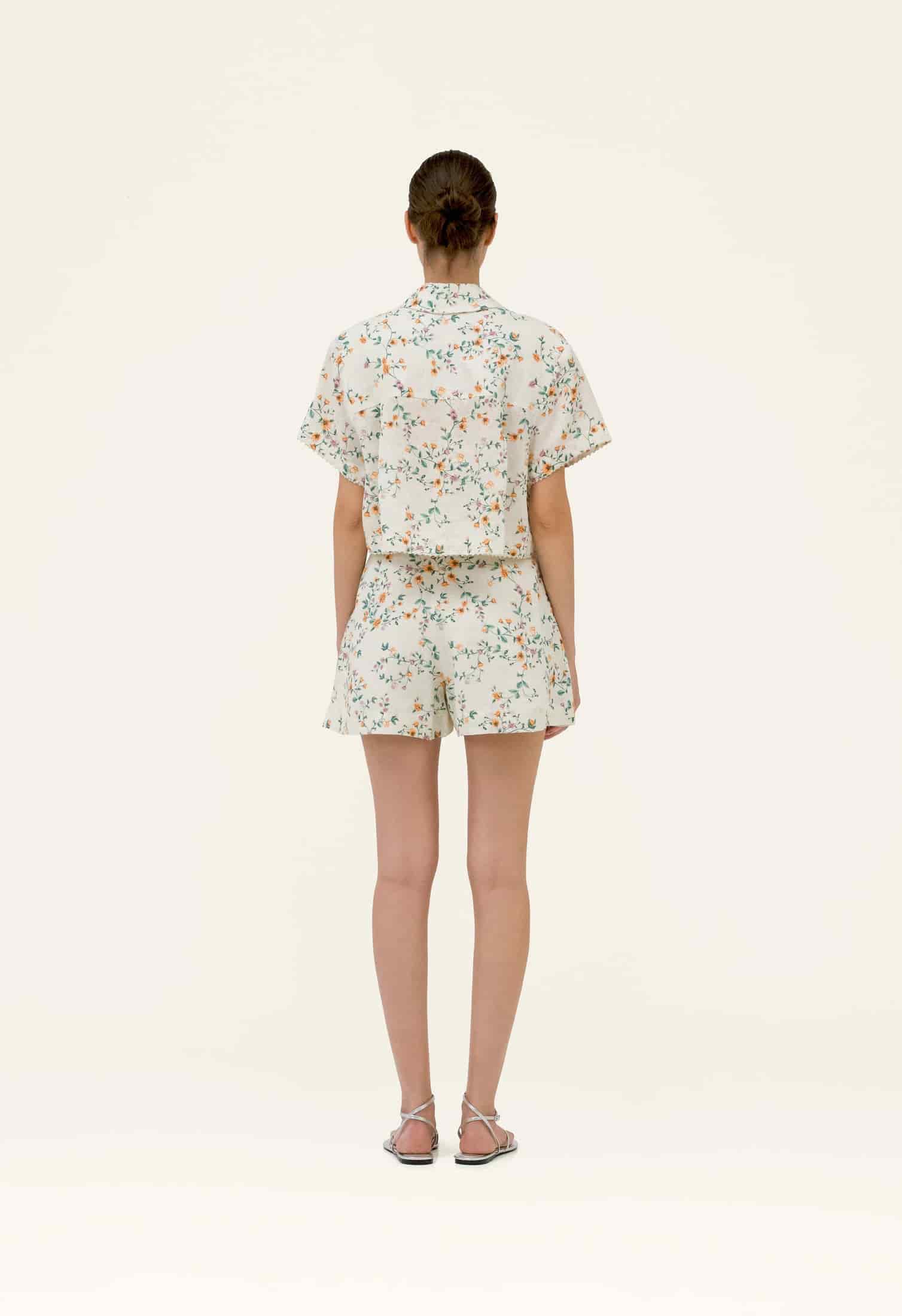 Virtuosa Chinesis Cropped Shirt - miniatura 4