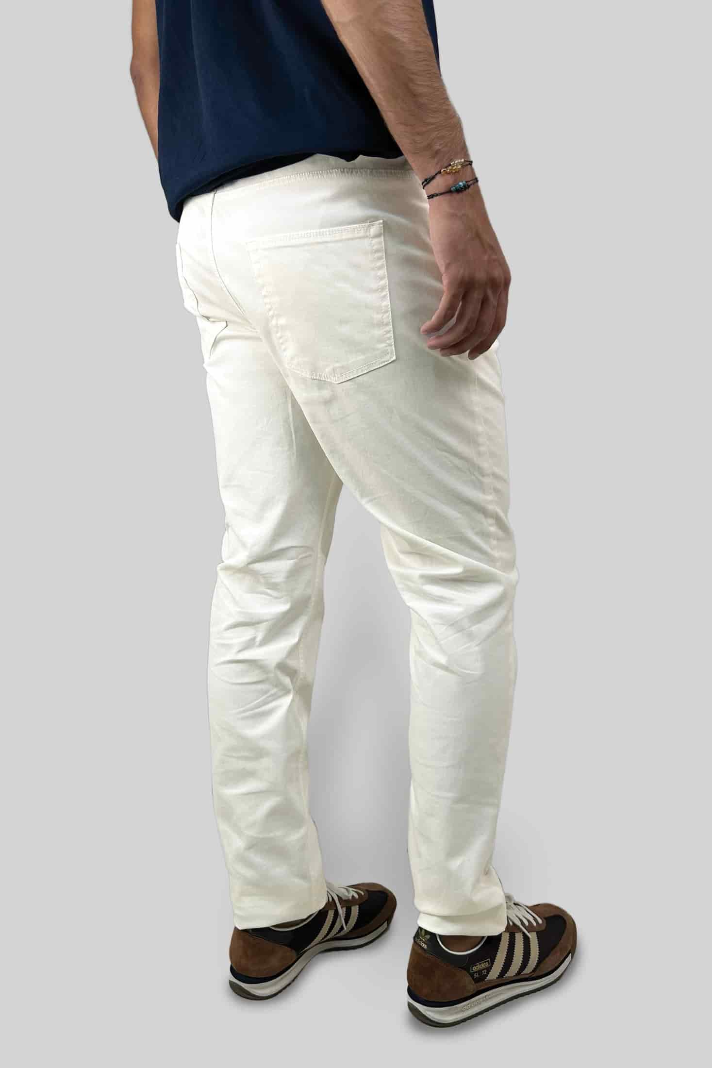 PANTALON 5 BOLSILLOS OFF WHITE - miniatura 2