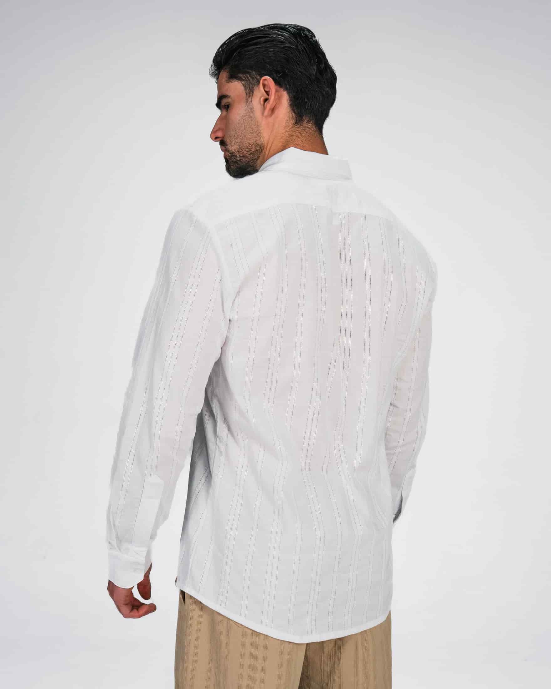 Camisa Artesana Blanca - miniatura 2