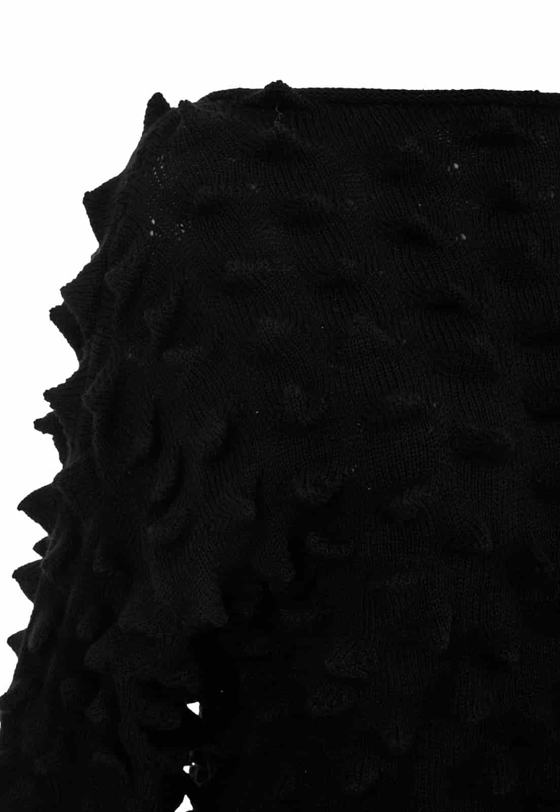 KNITTED SPIKES DRESS-SWEATER - miniatura 6