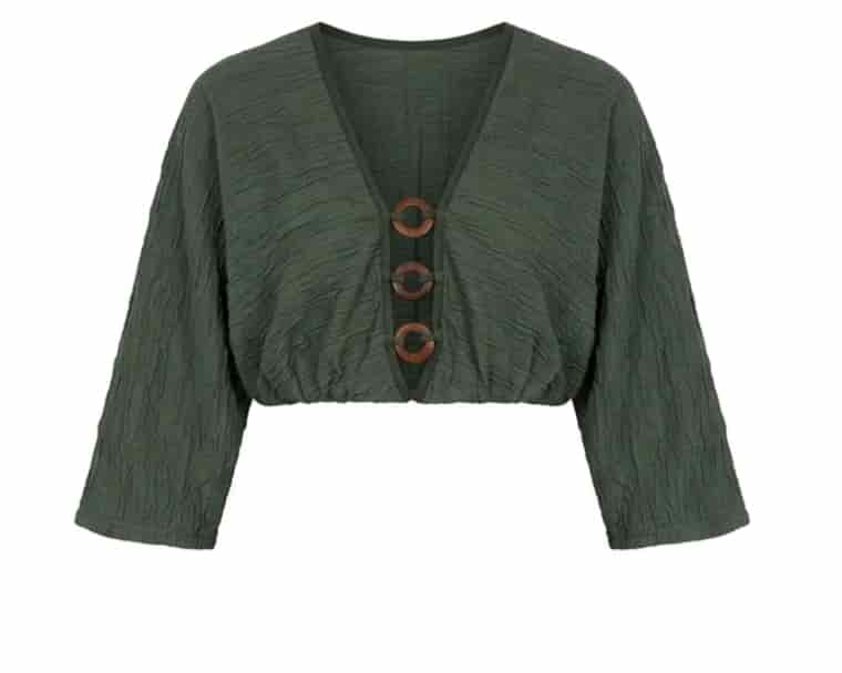 ABELLA TOP SACRAMENTO GREEN - miniatura 1