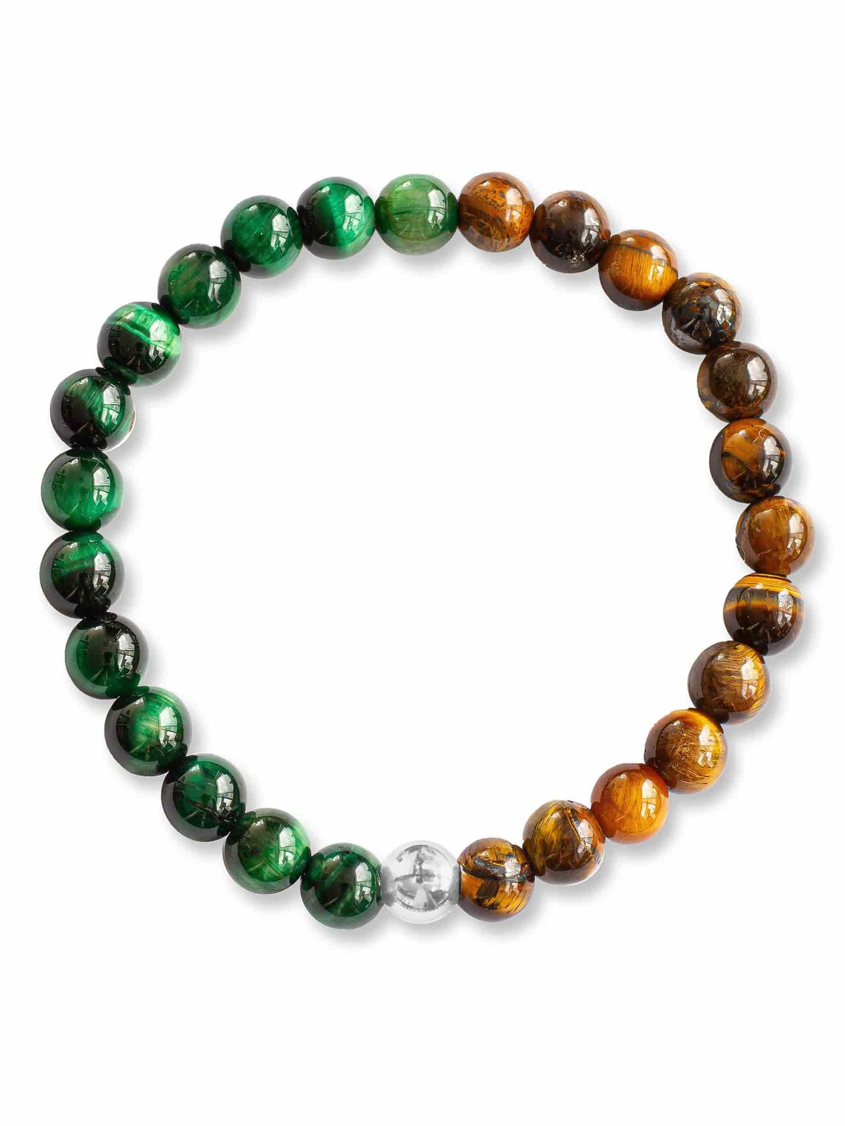 Brazalete Ojo de Tigre Mixto 6mm - miniatura 11
