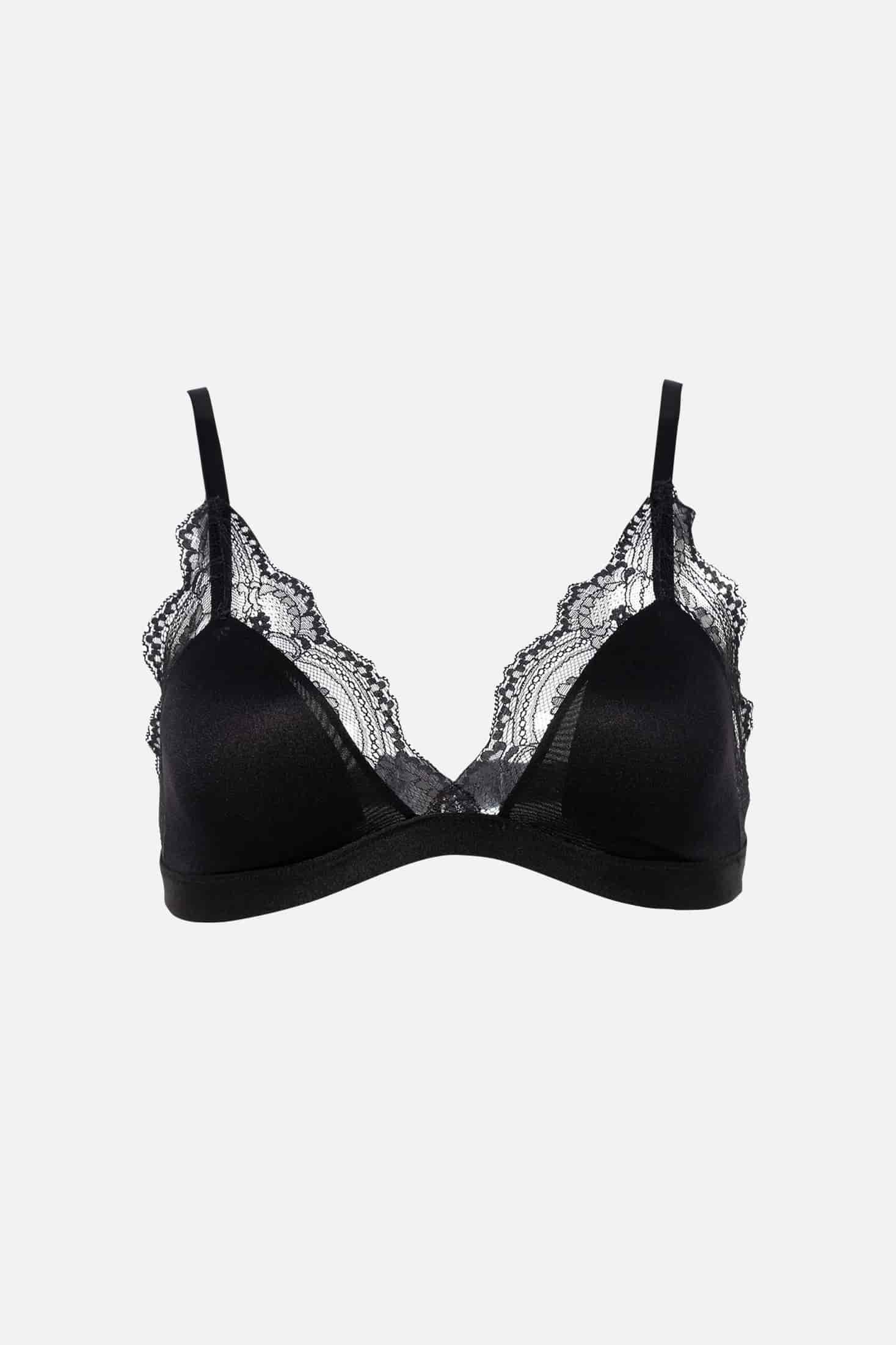 BRALETTE CON COPA ELLIPSE ADAPTABILIDAD NEGRO - miniatura 4