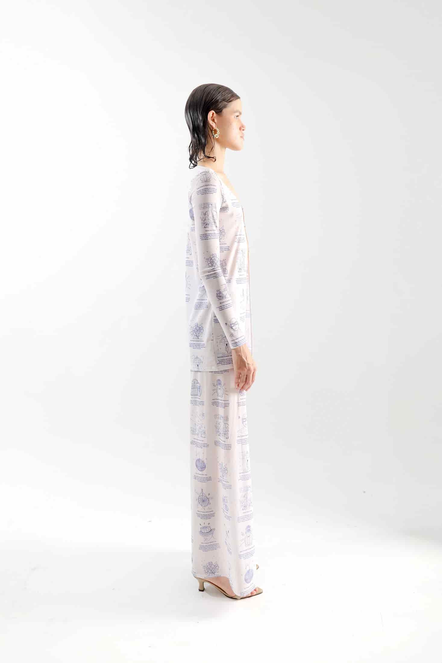 'Patents' Mesh Pants - miniatura 4