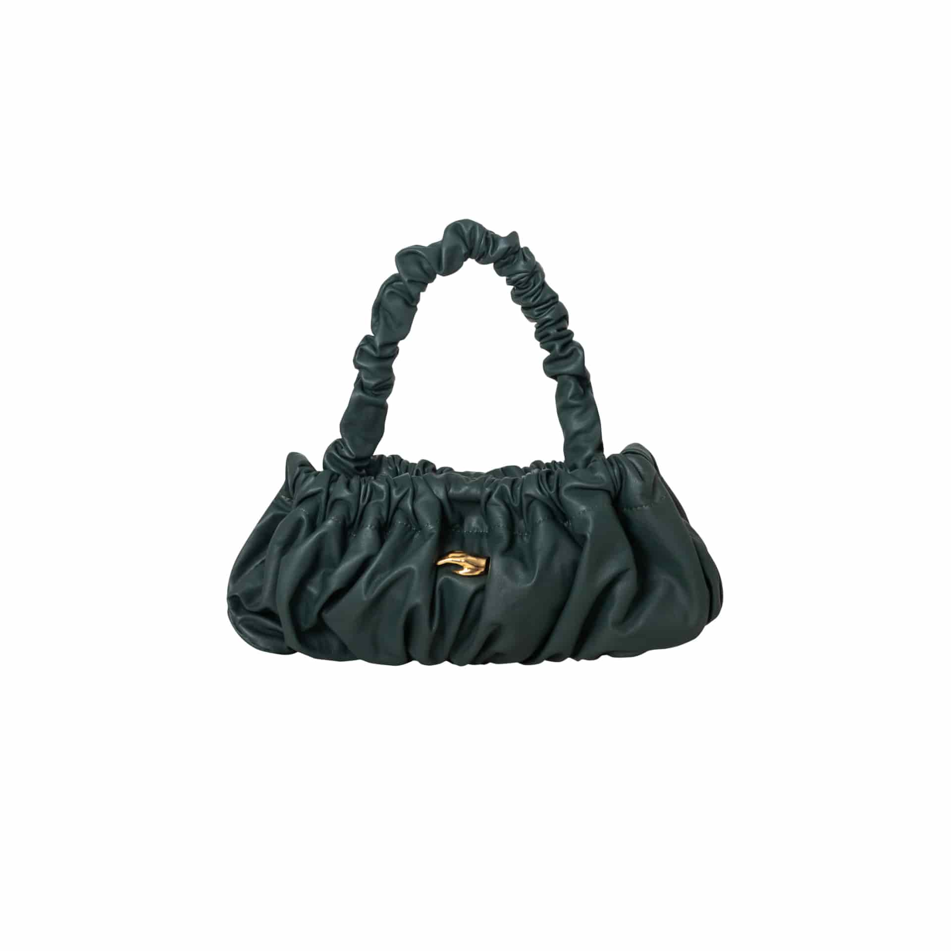 Pierre M Black Leather Bag - miniatura 7