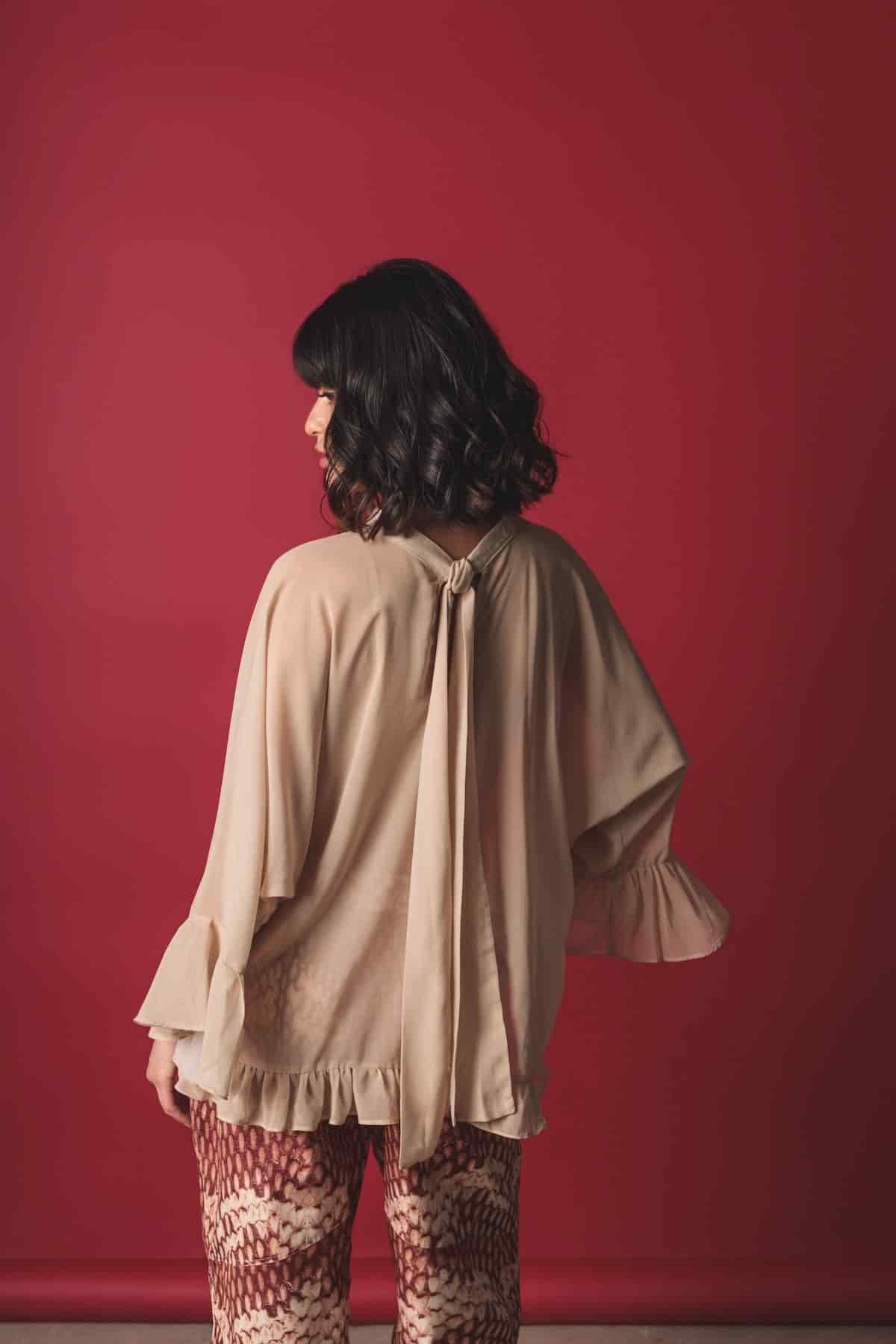 Mariposa Blouse | Buttercream - miniatura 2