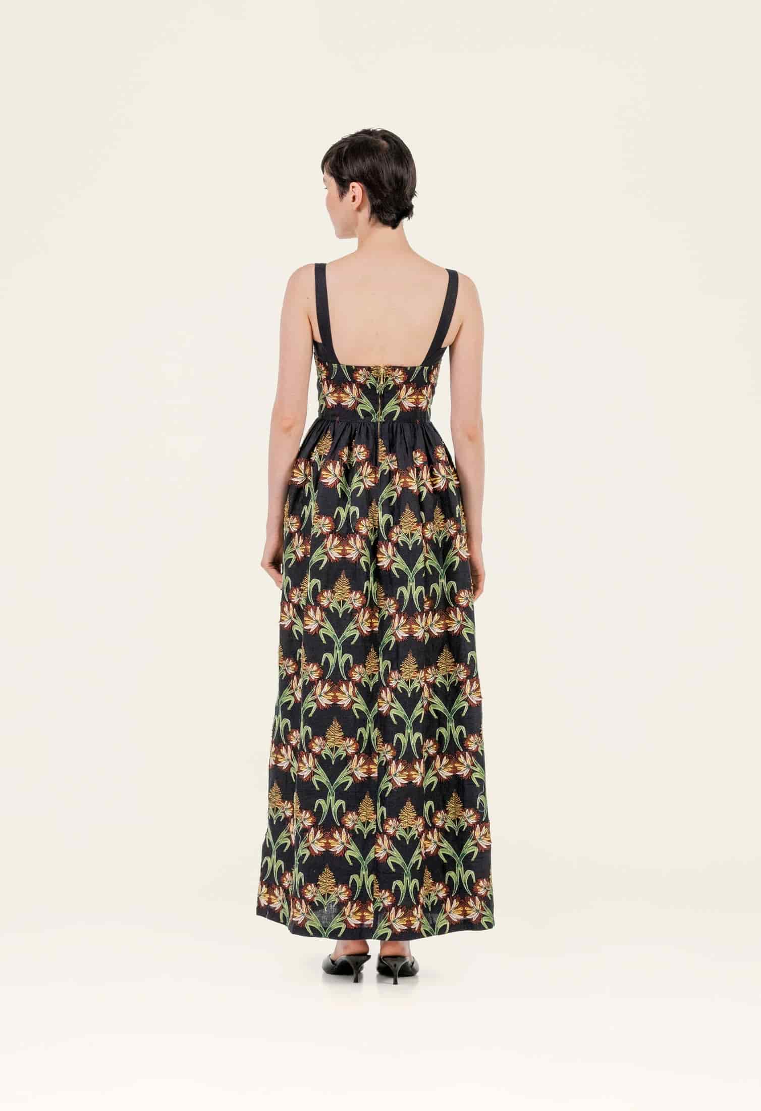 Jaspe Azucar Maxi Dress - miniatura 5