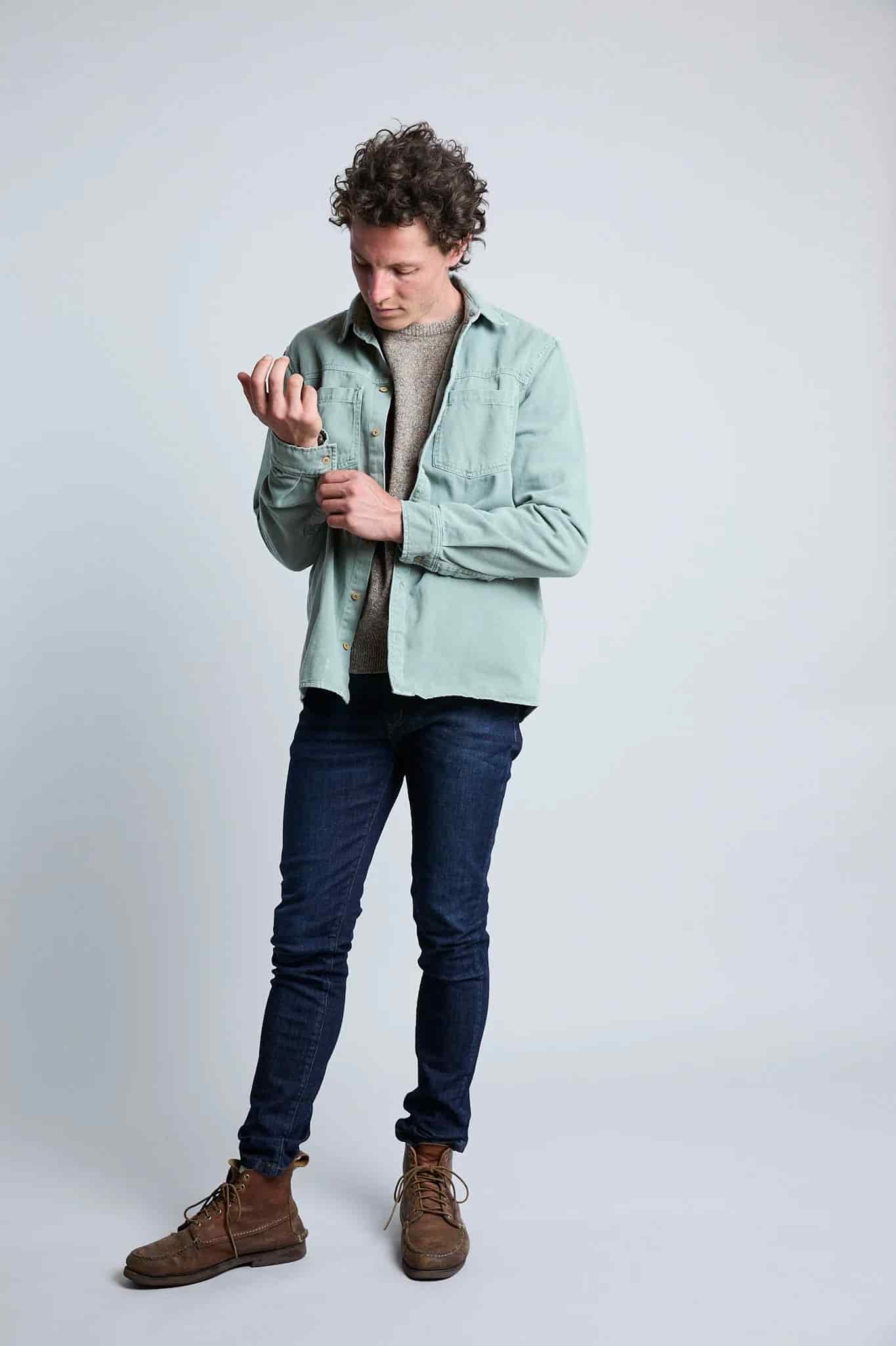 Sobrecamisa verde - miniatura 6