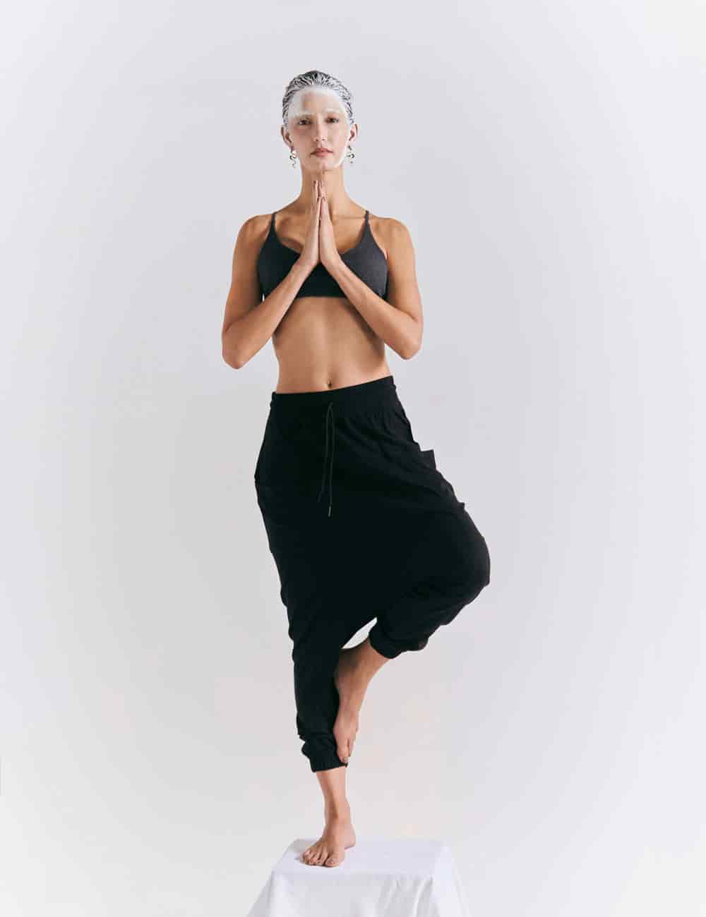 Pantalón Aladino negro mujer - miniatura 1