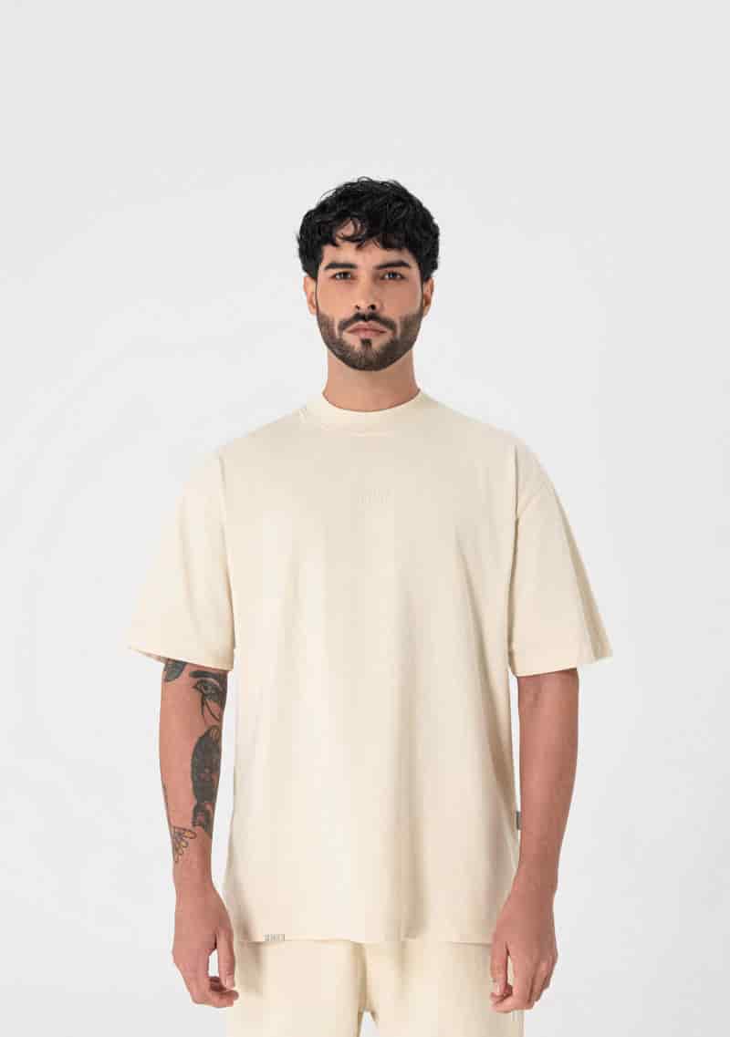 Heraldic cream T-shirt - miniatura 2