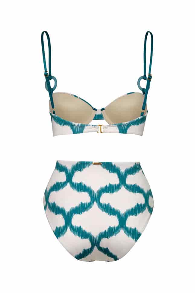 Bottom de Bikini Tania Azure Ivory Colombia - miniatura 3