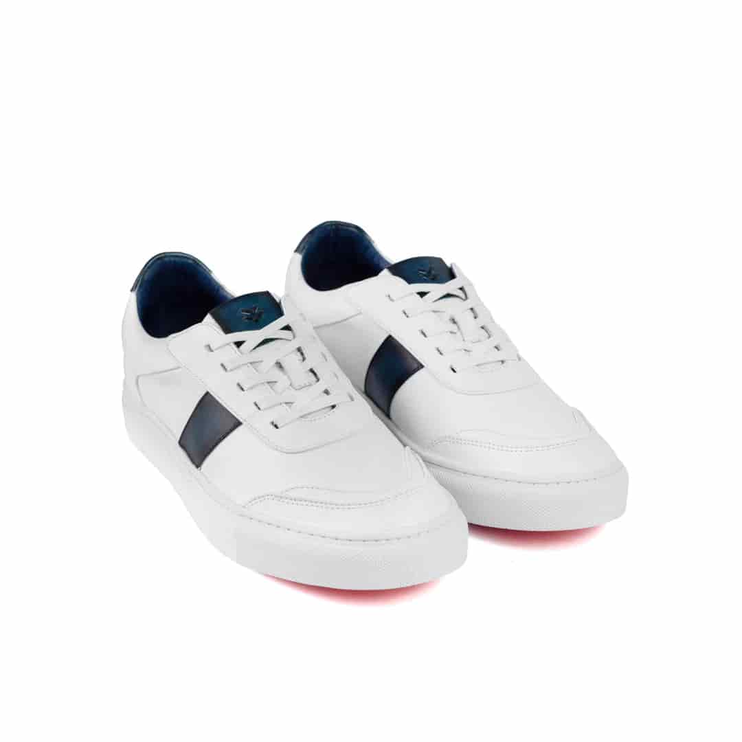 Sneaker Pisa Bianco Azul Sale - miniatura 2