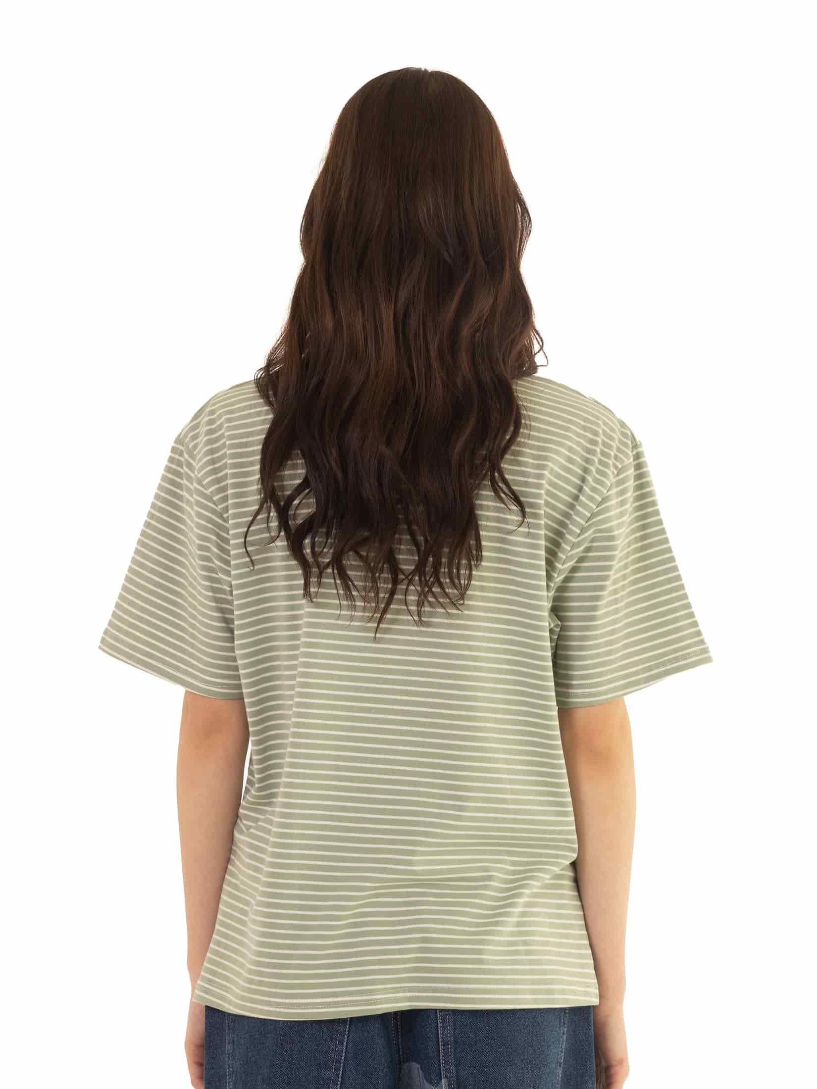 Camiseta Rayas Horizontales Verde - miniatura 3