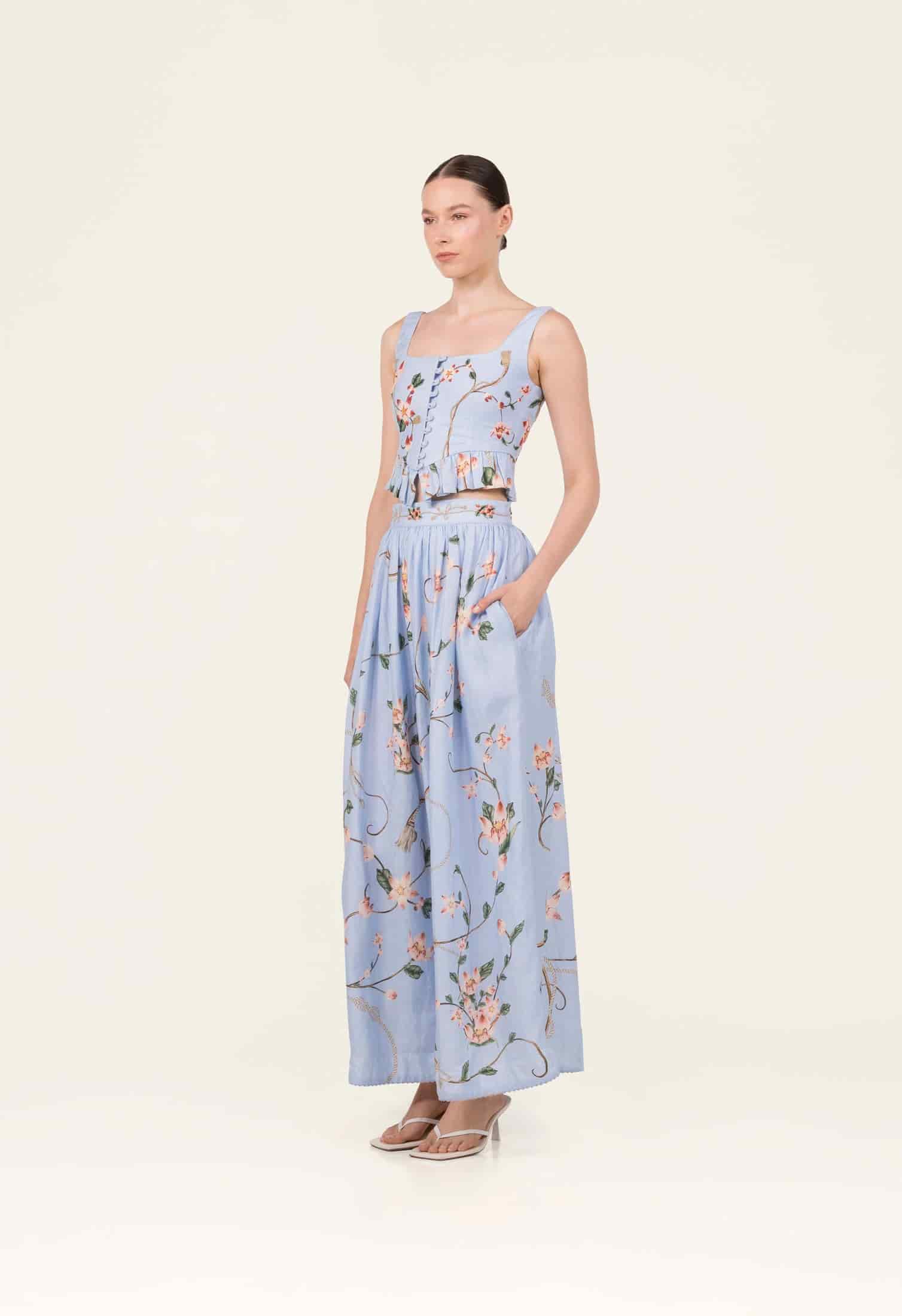 Tangelo Navegante Maxi Skirt - miniatura 6