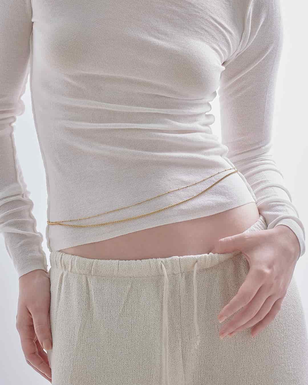 Bodychain Doble Oro - miniatura 4