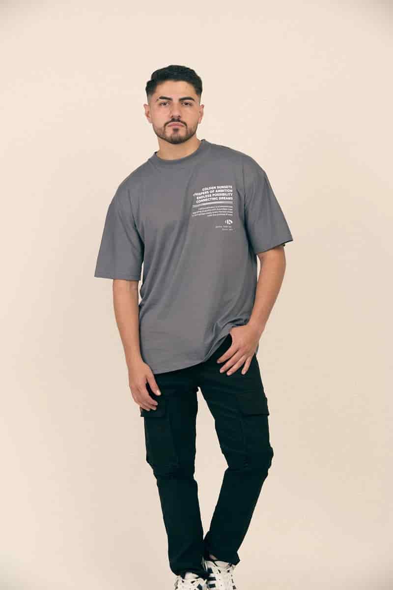 OVERSIZE 200GR GRIS GOLDEN SUNSETS - miniatura 2