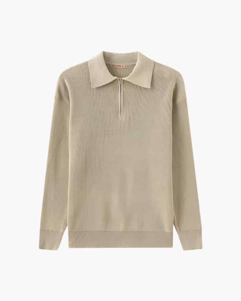 Cesare Half Zip Sweater - miniatura 4