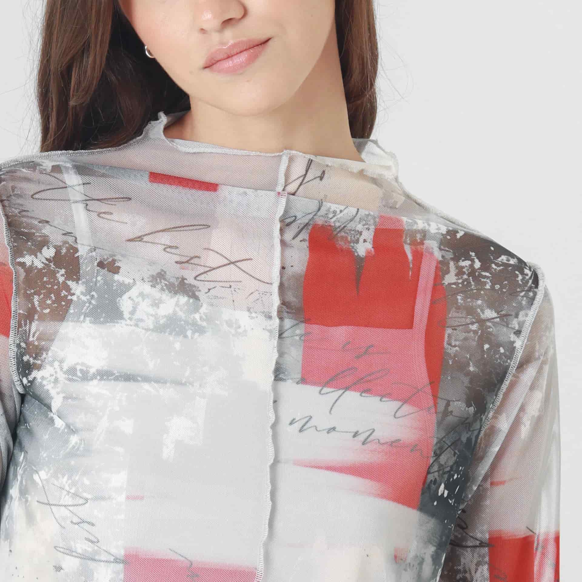 Camiseta Cuello Alto Manga Larga - miniatura 3