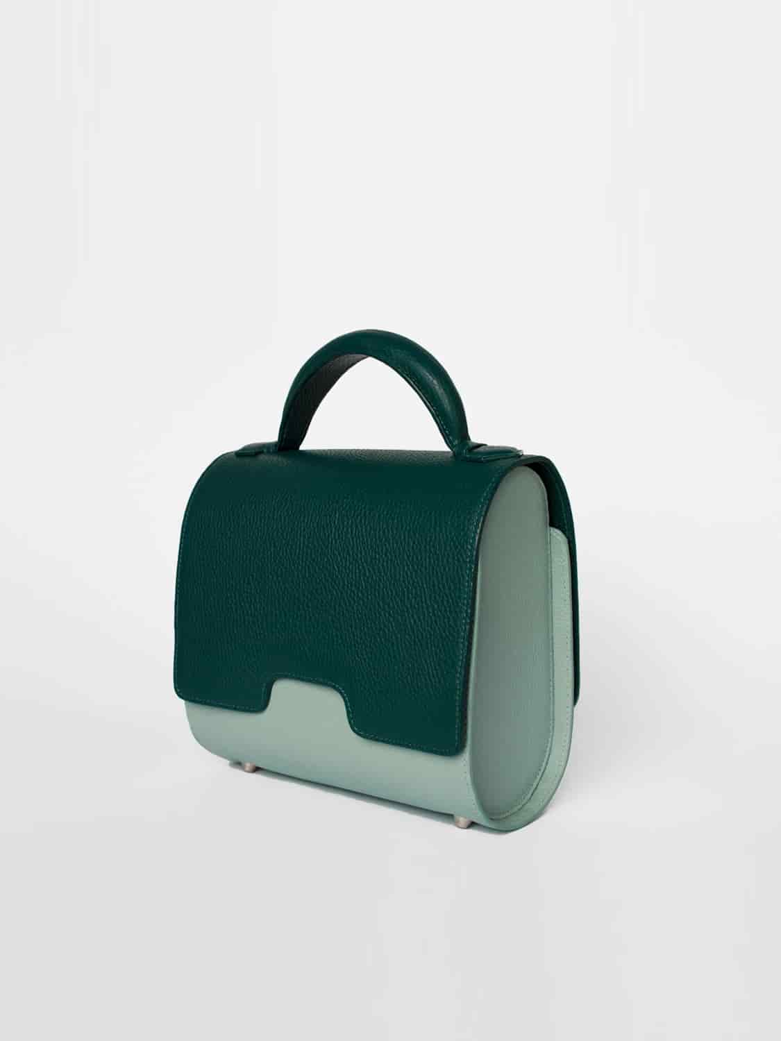 Canvas Malabar Bag - Aqua & Turquoise - miniatura 2