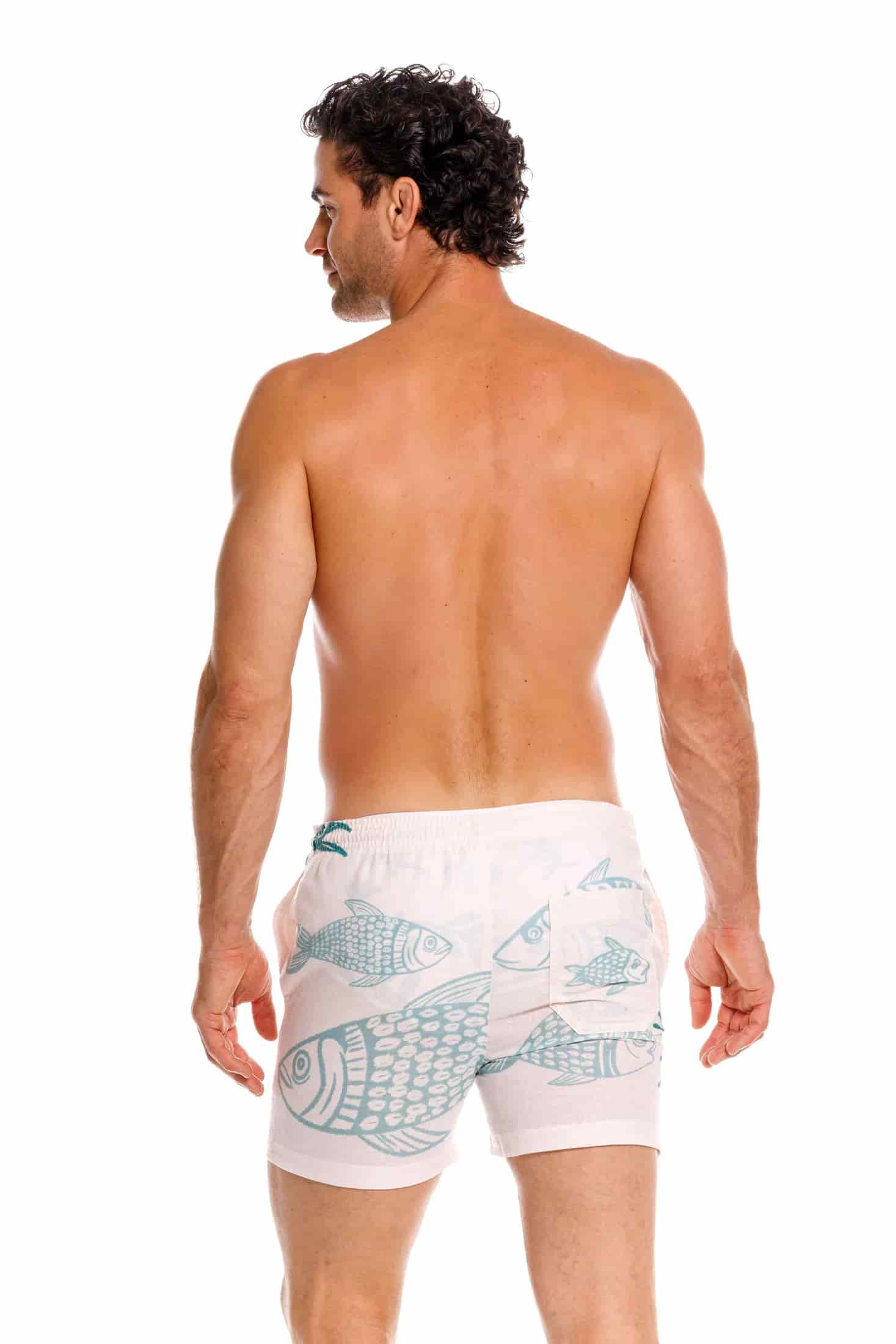 Short Hombre Fisherman Menta - miniatura 5