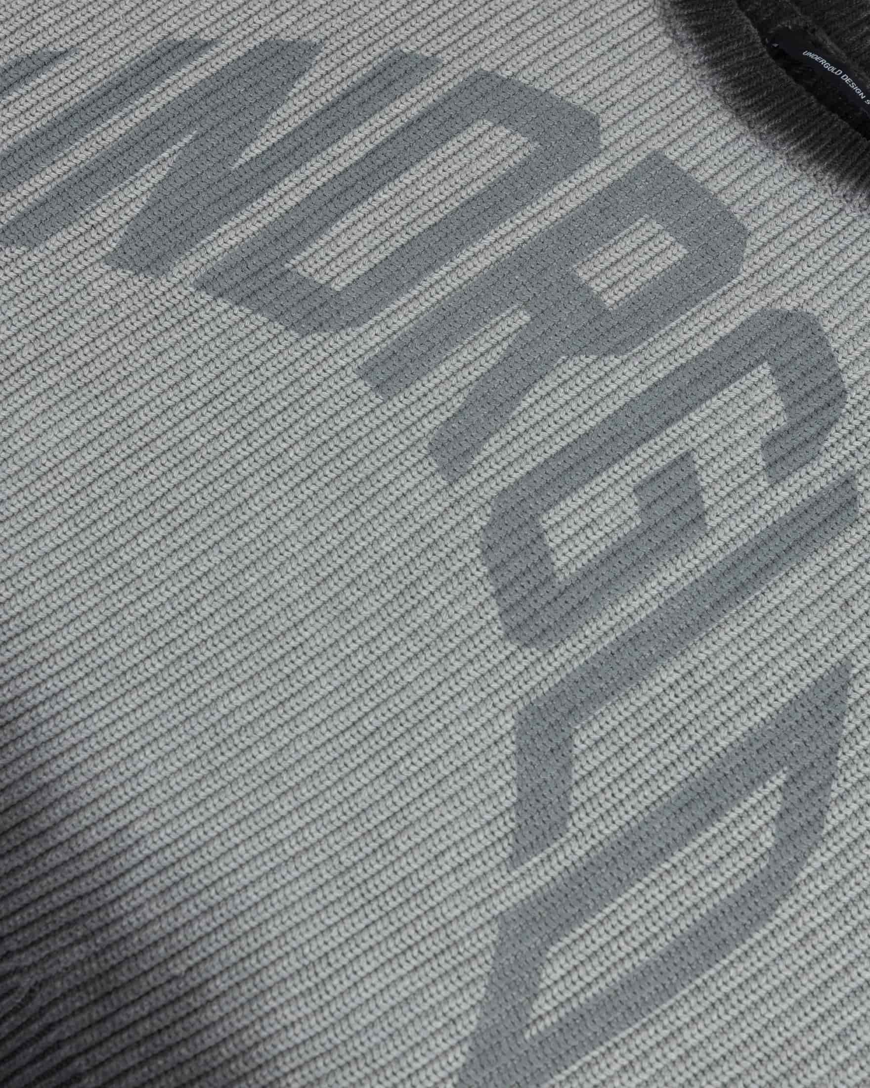 Basics Gradient Knit Crewneck Gradient Gray - miniatura 4