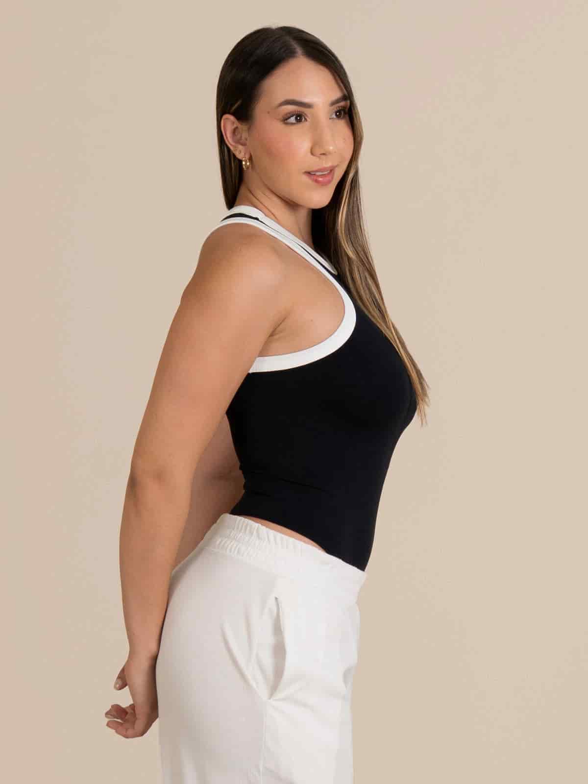 Amalfy body seamless black - miniatura 3
