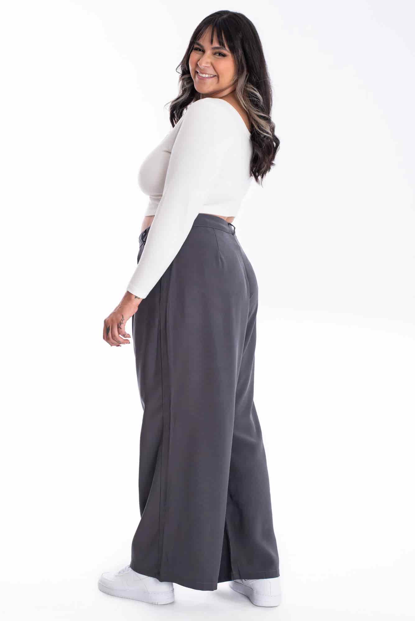 Pantalón Larisa Gris - miniatura 13