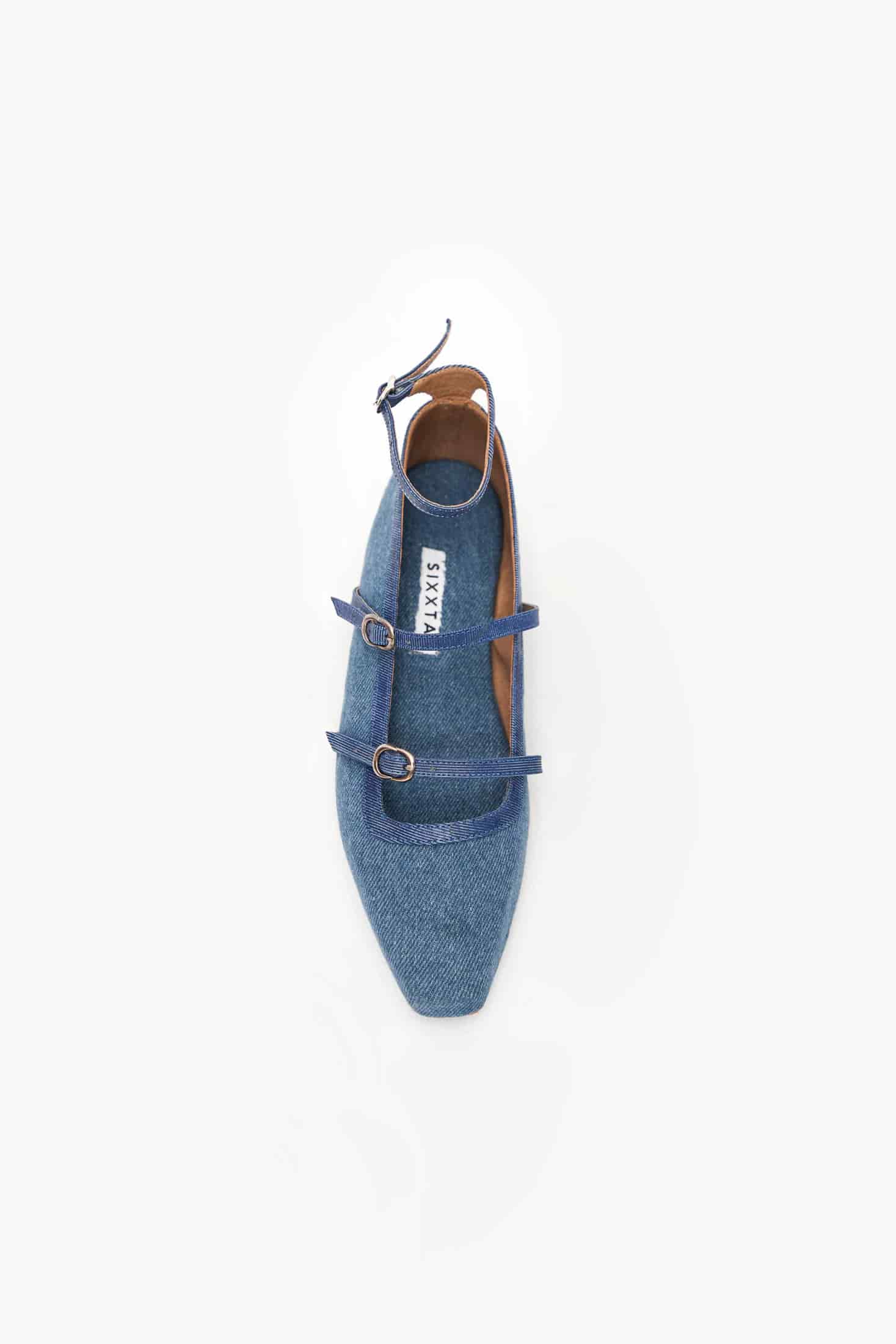 Baleta Mesh Denim - miniatura 6