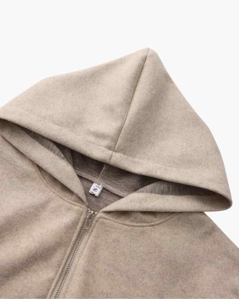 Marlow Wool Zip Coat - miniatura 7