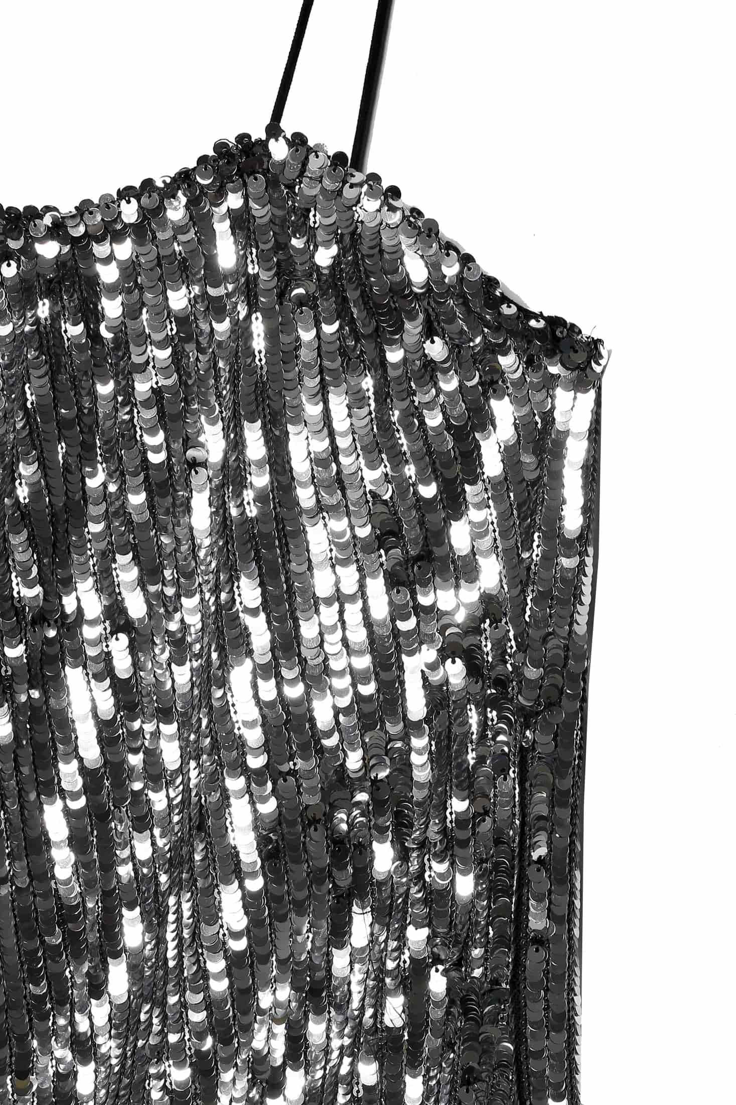 SILVER ASSYMETRIC TOP - miniatura 2