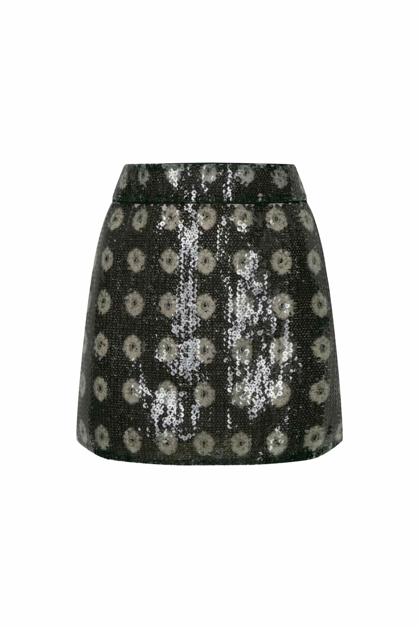 El Carmen Sequins Mini Skirt / Green - miniatura 1