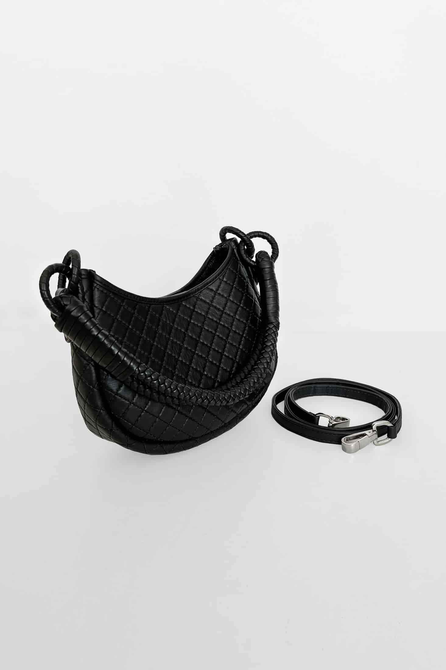 Saddle Mini, Shoulder Bag - Black - miniatura 4