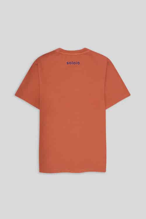 Men's cotton t-shirt terracotta milenario - miniatura 2
