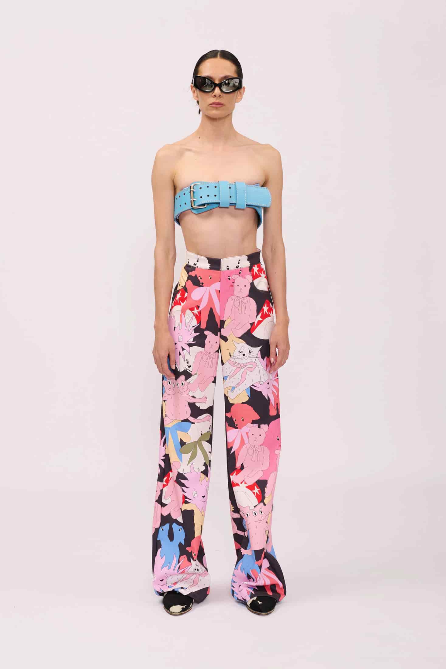 GRAY CARTOON PANT - miniatura 1