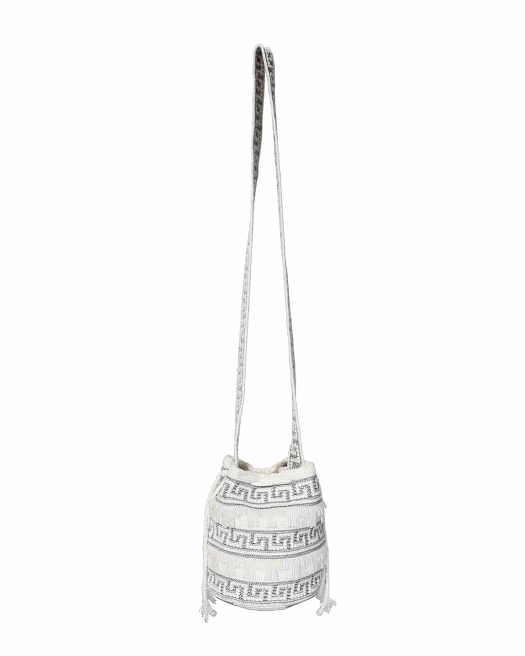 Mochila Wayuu Joselin Silver - miniatura 1