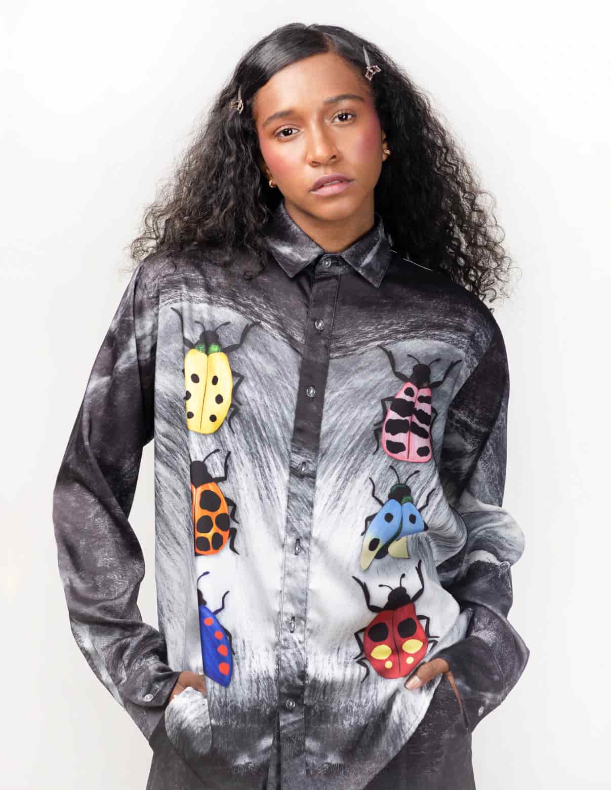 Camisa Manga Larga Unisex / Orbital Bugs - miniatura 4