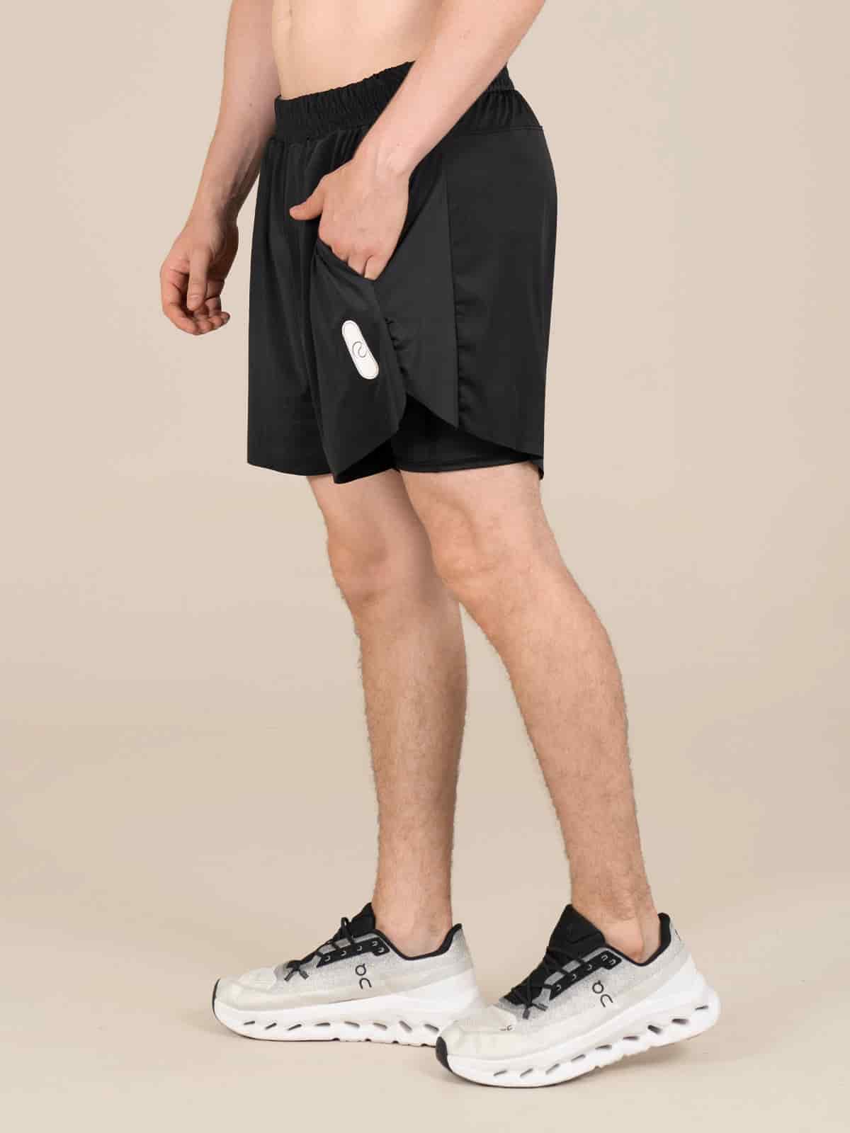 Pantaloneta franco aruba negro - miniatura 3