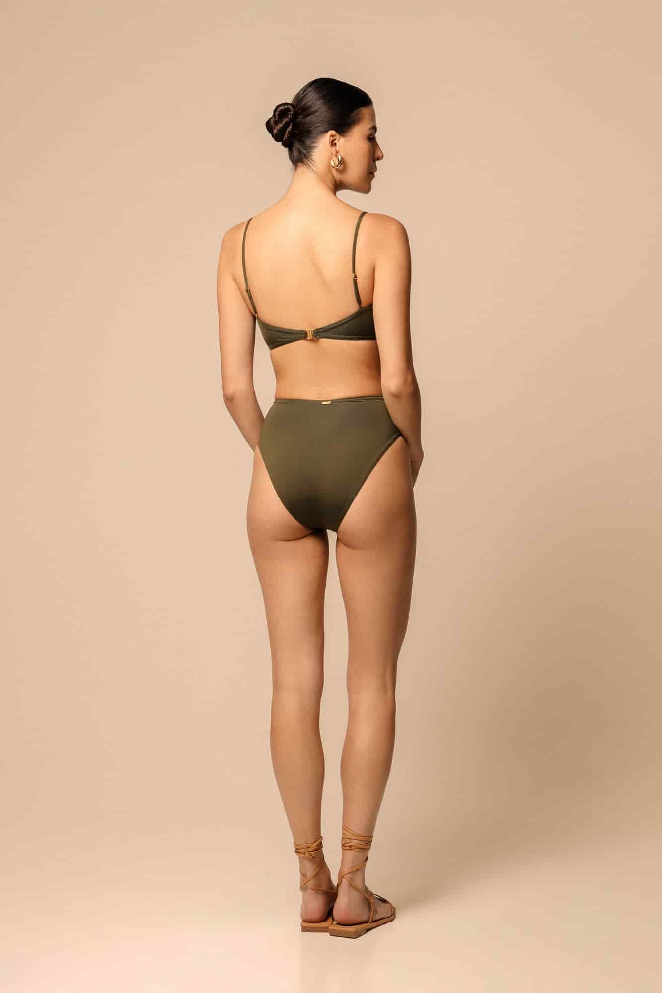 MARCIA BOTTOM / Verde Oliva - miniatura 3