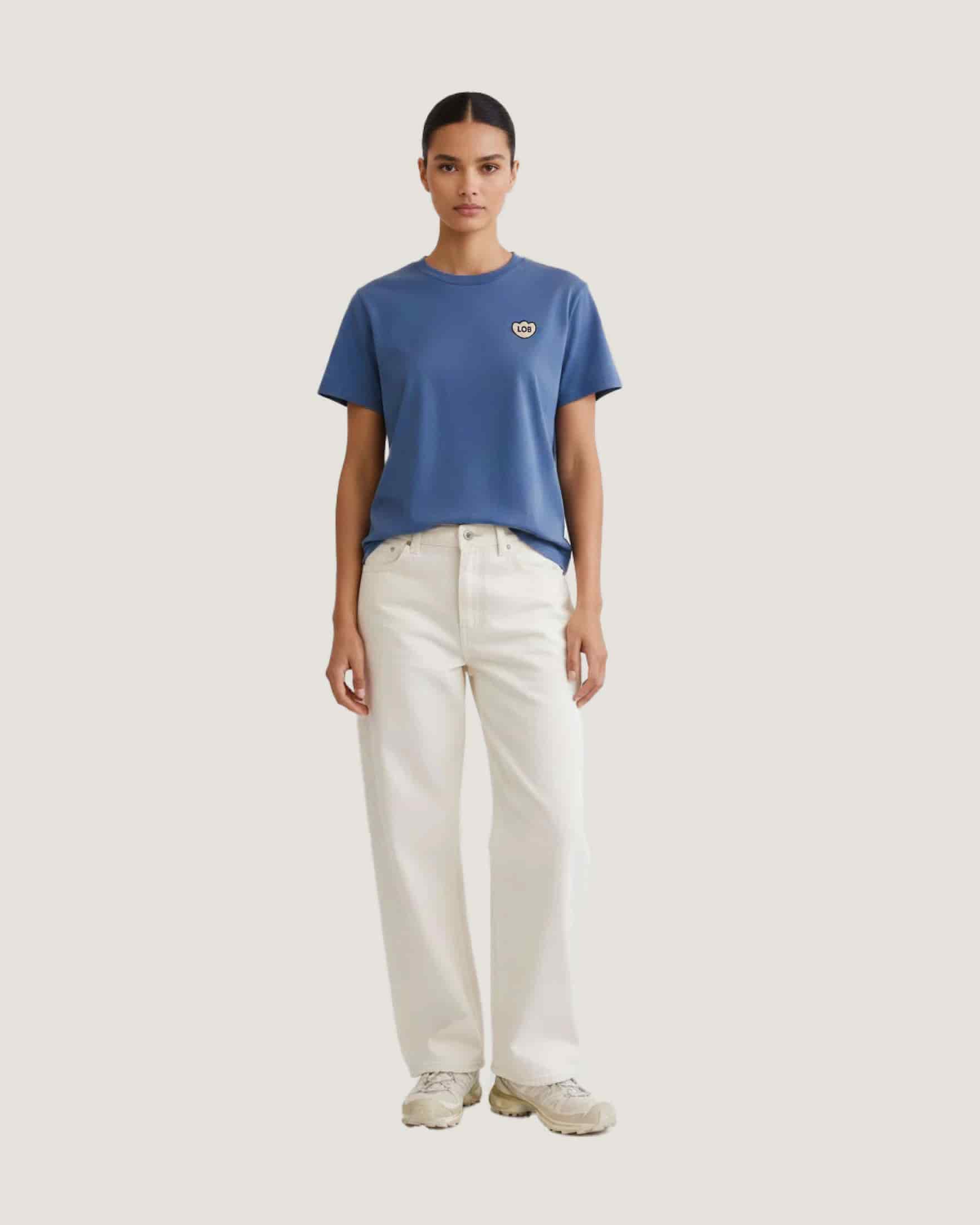 Camiseta Azul Espacial Mujer - miniatura 1