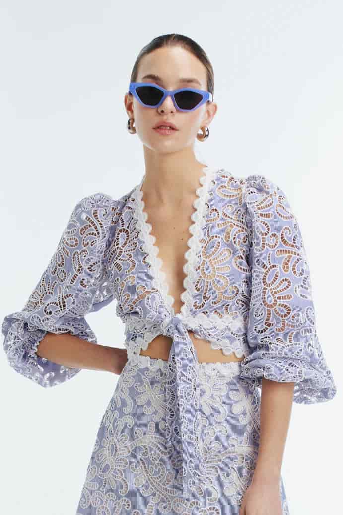 CECIL TOP BLUE - miniatura 6
