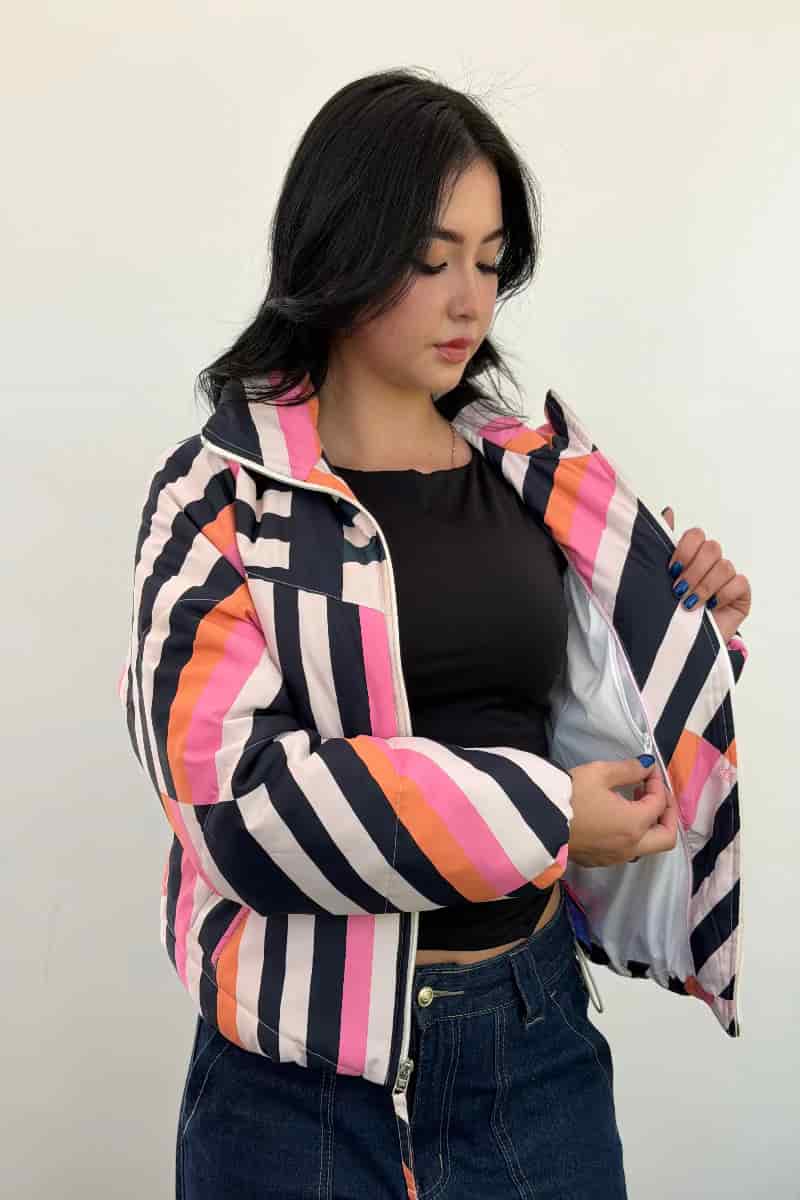 Puffer Jacket Beige Cromático - miniatura 6
