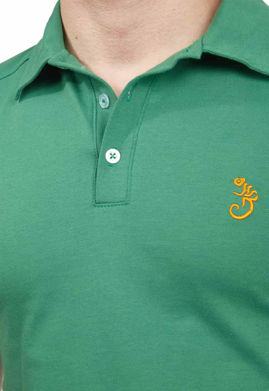 Camiseta tipo polo verde claro - miniatura 5
