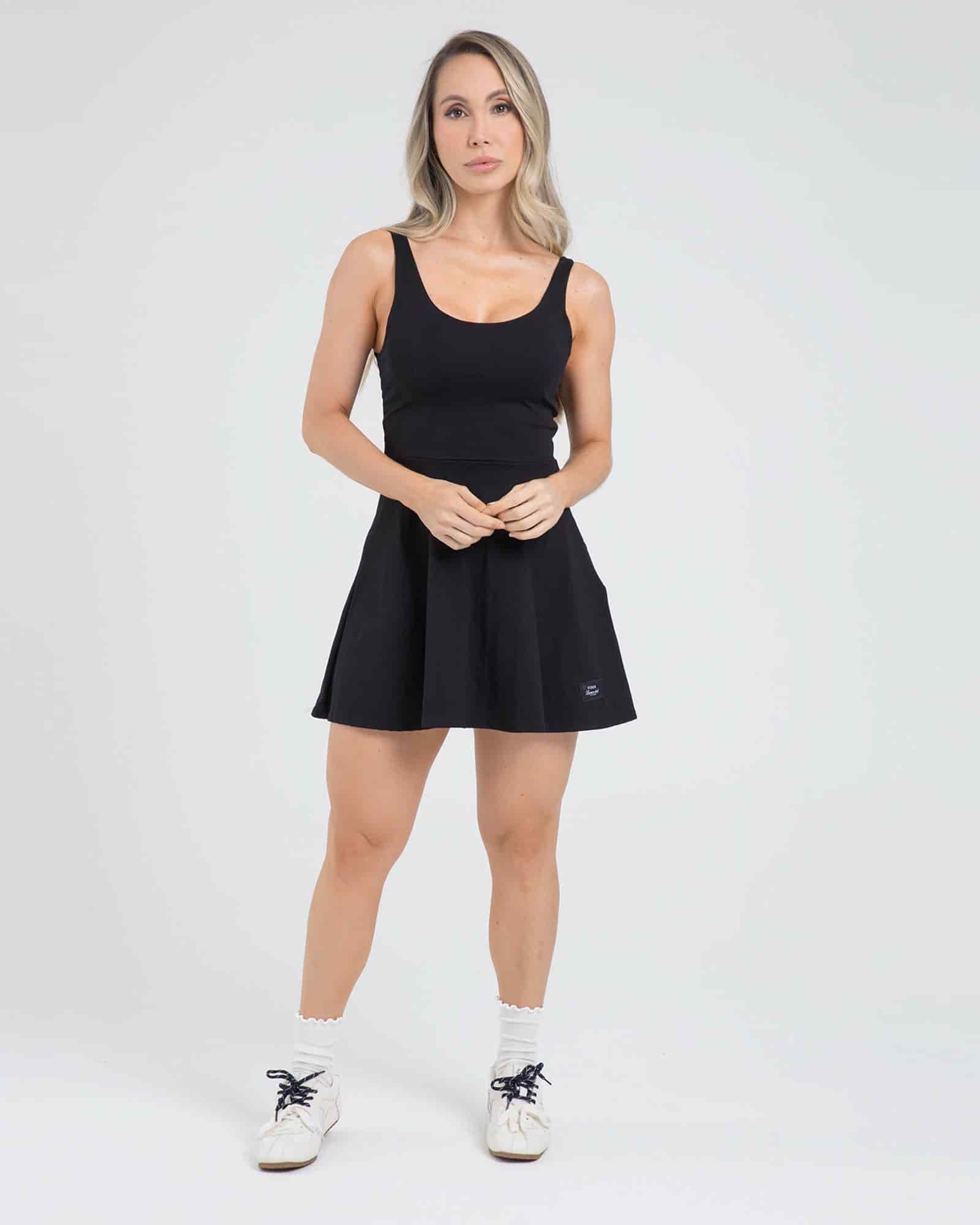 Vestido falda light form negro offline FIBER - miniatura 1