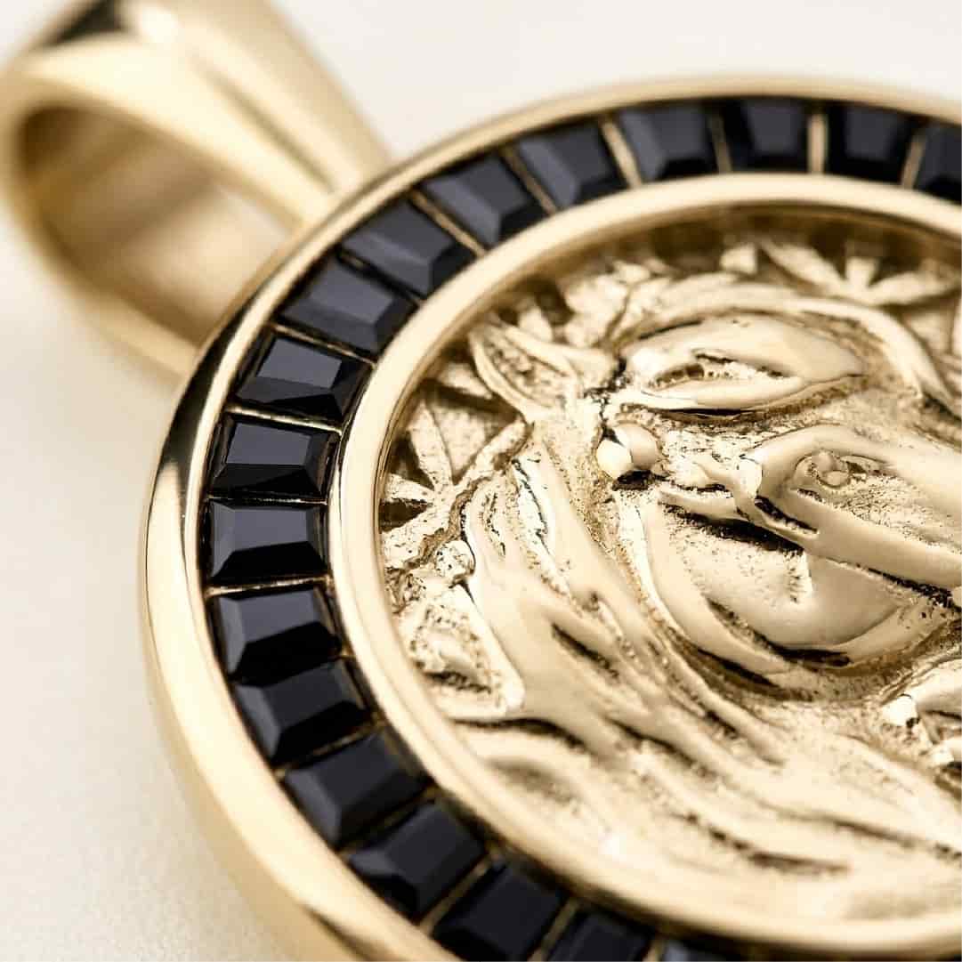 Medalla Equus Gemas Negras - miniatura 3