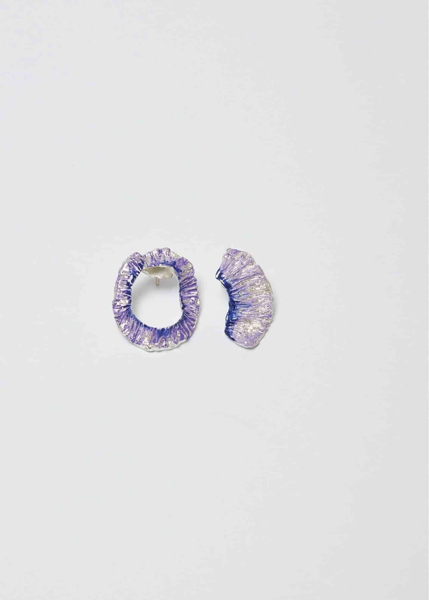 Aretes asimetricos viaje en la oscuridad - miniatura 2
