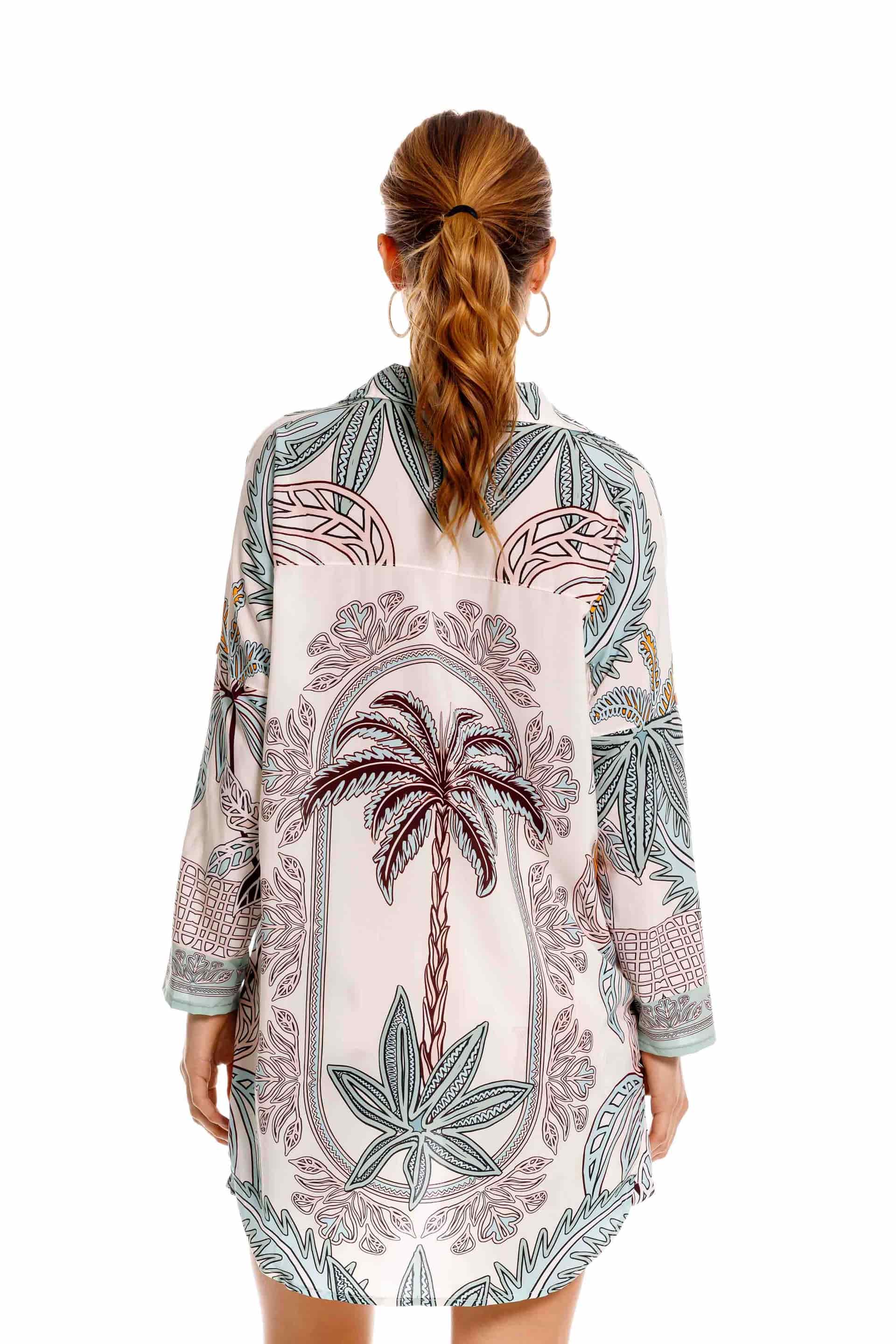 Camisón Maxipalms Beige - miniatura 2