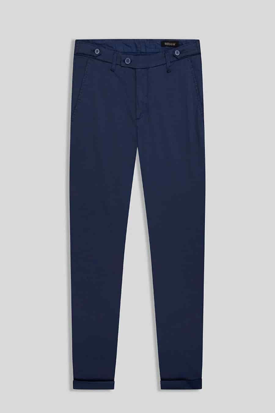 Men's blue mauro pants - miniatura 1